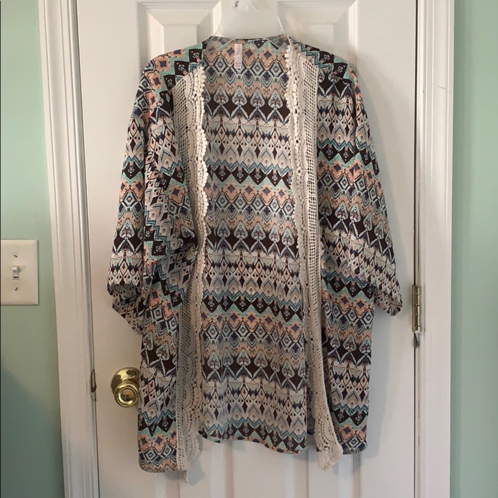 Patterned Kimono